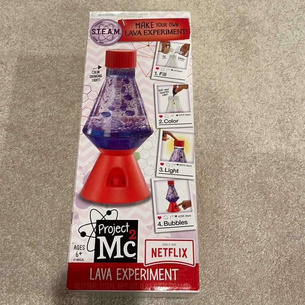 New Project Mc2 Lava Experiment